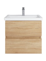 Тумба подвесная SanStar Тоскана 60 Без раковины для ванной комнаты, белая