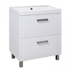 Тумба напольная RUNO Олимпия 70 с умывальником Beta 70