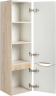 Шкаф-колонна Runo Тоскана светлое дерево 00-00001419 с дверками