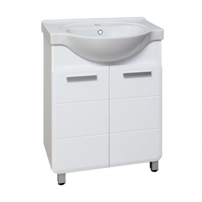 Тумба под раковину Runo под умывальник Erica 70 Эрика 70 УТ000003318 с дверками