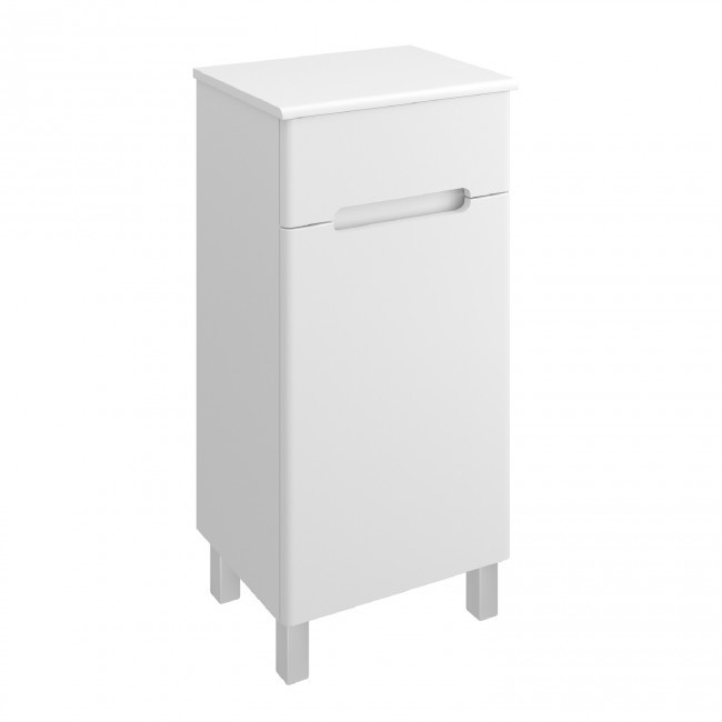 Полупенал Runo правый Парма 40 00-00001049 с дверками, с полками, с ящиками