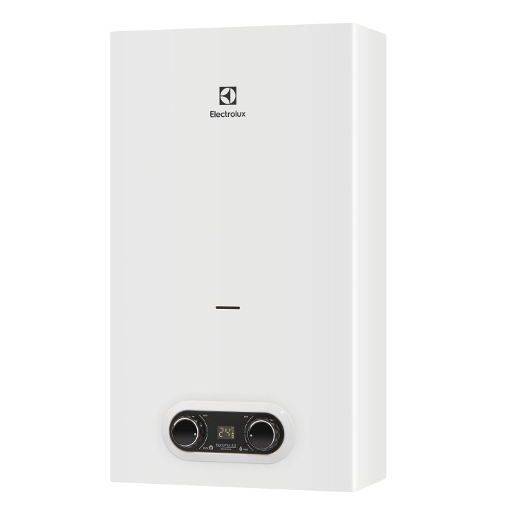 Колонка газовая Electrolux GWH 12 NanoPlus 2.0 Белый Прямоугольный