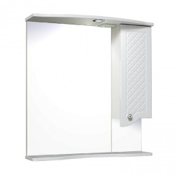 Зеркальный шкаф Runo правый Милано 75 УТ000002098