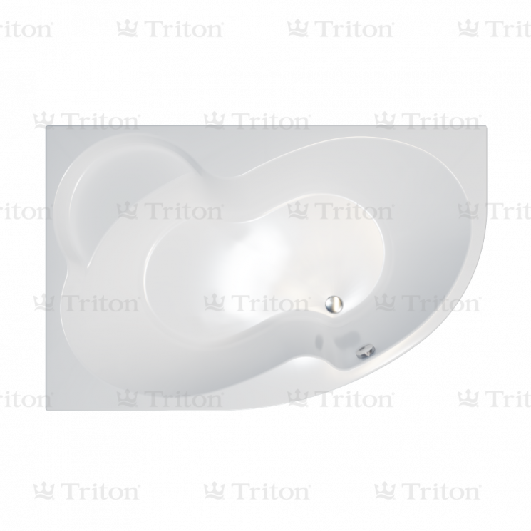 Ванна акриловая Triton Мари 170х110 (правая)