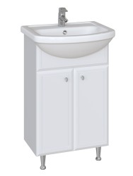 Тумба напольная Sanstar Афина 50 белая под ум-к Акватон 50