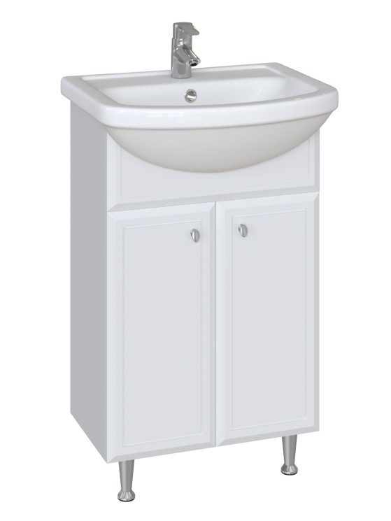 Тумба напольная Sanstar Афина 50 белая под ум-к Акватон 50