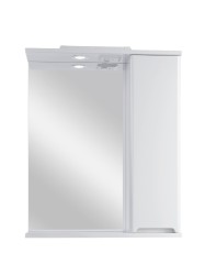 Зеркальный шкаф Sanstar Адель / Модена 60 П 1/дв, белый