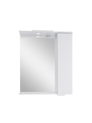 Зеркальный шкаф Sanstar Bianco 70 П 1/дв, белый