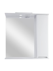 Зеркальный шкаф Sanstar Адель / Модена 70 П, 1/дв, белый