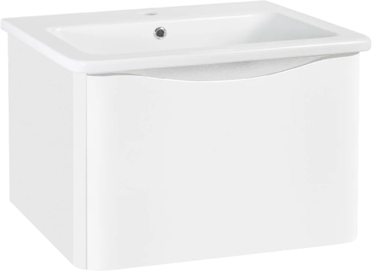 Тумба Runo Тоскана 80 белая под умывальник Никсон 80 00-00001415 с ящиками