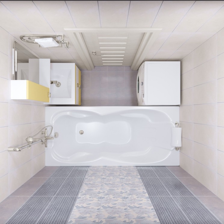 Акриловая ванна TRITON Персей /Экстра 190х90 без каркаса