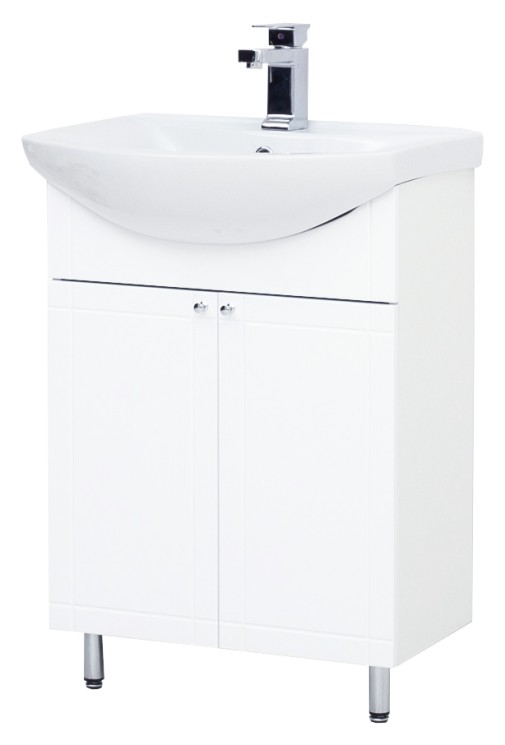 Тумба напольная Sanstar Лира 60 белая под ум-к Грация 60