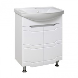 Тумба под раковину Runo под умывальник Стиль 65 Стиль 65 УТ000002338 с дверками