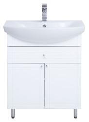 Тумба напольная Sanstar Лира 70 белая под ум-к Балтика 70