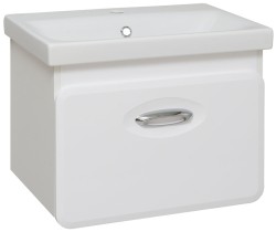 Тумба Руно Runo КАПРИ 60 /подвесная/ 566х374х400 без умывальника Moduo Slim 60