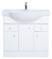 Тумба напольная Sanstar Шармель 80 белая под ум-к Классик 80