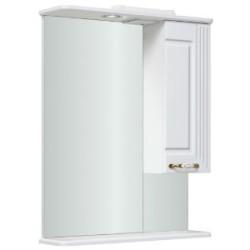 Шкаф зеркальный навесной RUNO Леон 60 /правый/