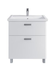 Тумба напольная SanStar Gretta 70 Без раковины для ванной комнаты, белая